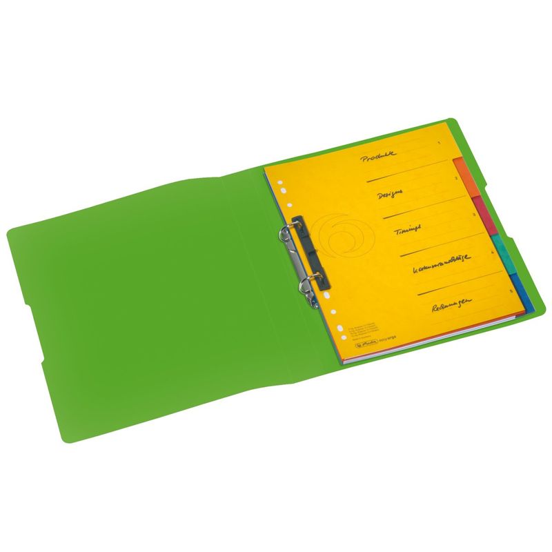 Raccoglitore-ad-anelli-Herlitz-2-anelli-DIN-A4-38-cm-verde