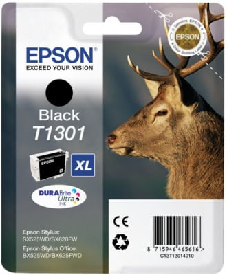 ORIGINALE-Epson-Cartuccia-d--39inchiostro-nero-C13T13014012-T1301-XL-945-pagine-254ml