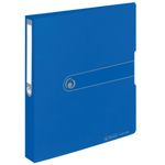 Herlitz Raccoglitore ad anelli Herlitz 2 anelli DIN A4 38 cm blu