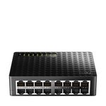 Cudy FS1016D switch di rete Fast Ethernet (10/100) Nero