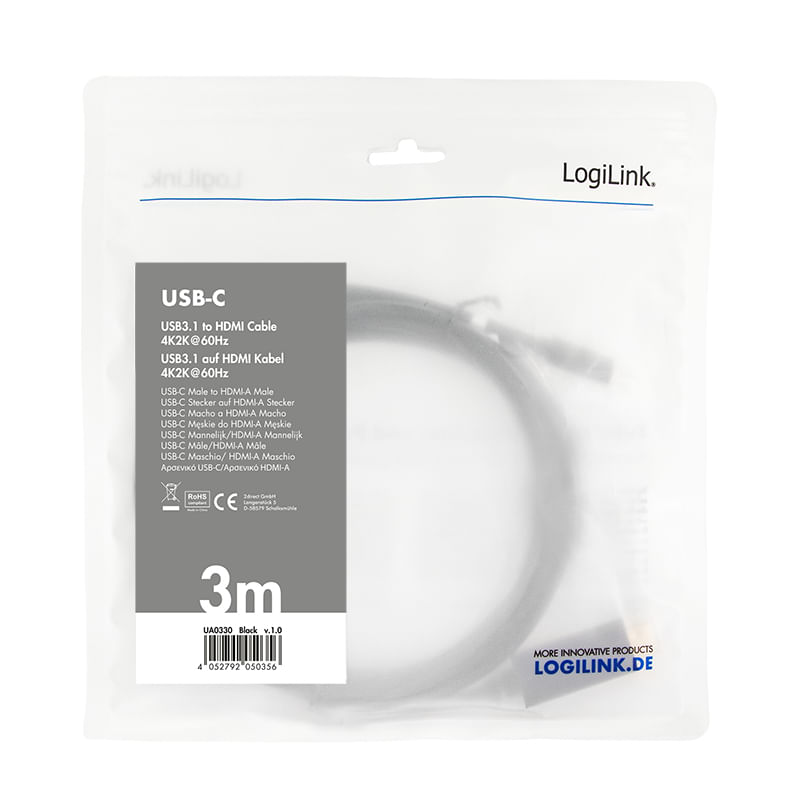 LogiLink-UA0330-adattatore-grafico-USB-Nero