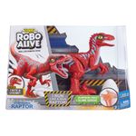 ZURU Robo Alive robotic dino raptor con slime