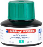 Edding-MTK-25-ricarica-per-evidenziatori-Verde-25-ml-1-pz--edding-MTK-25-Bottled-Refill-Ink-for-Permanent-Markers-25ml-G