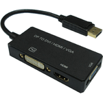 Value 12993153 01 m DisplayPort VGA D-Sub  HDMI  DVI Maschio Femmina Dritto