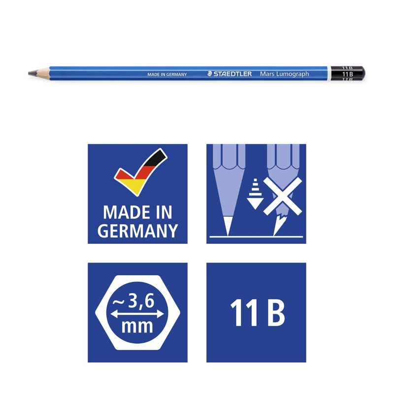 STAEDTLER-Mars-Lumograph-11B