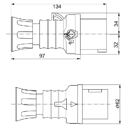 Spina-mobile-diritta-industriale-rossa-3p-t-16a-trifase-380v-ip44-gw60008h