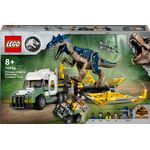 Lego Missione dinosauro: camion di trasporto dell’allosauro - Lego Jurassic World 76966