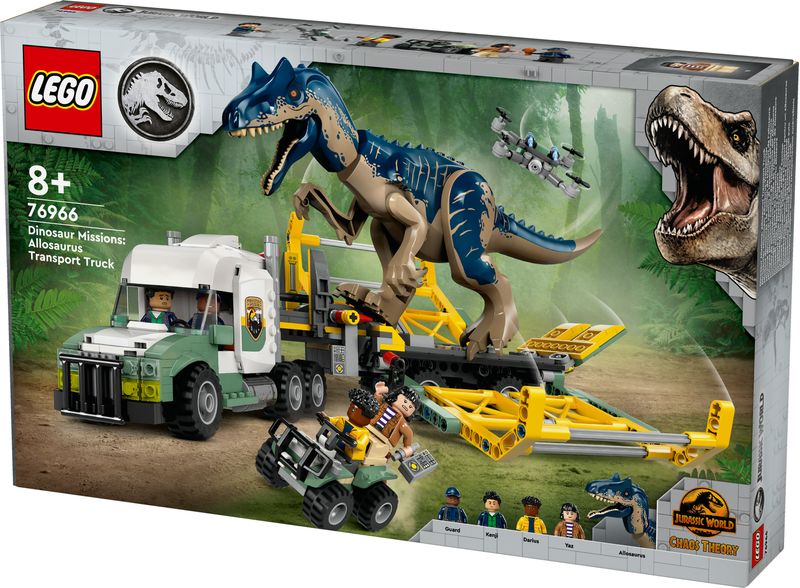 Missione-dinosauro--camion-di-trasporto-dell’allosauro---Lego-Jurassic-World-76966