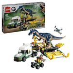 Missione-dinosauro--camion-di-trasporto-dell’allosauro---Lego-Jurassic-World-76966