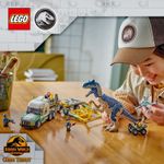 Missione-dinosauro--camion-di-trasporto-dell’allosauro---Lego-Jurassic-World-76966