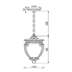 Lampada-A-Soffitto-Classica-Da-Esterno-Alluminio-Bronzo-1-Luce-E27-60W-Ip44