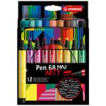 STABILO Pen 68 MAX marcatore Colori assortiti 18 pz