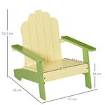 Outsunny-Sedia-per-Bambini-Adirondack-in-Legno-di-Pino-Seduta-Ergonomica-con-Braccioli-e-Vernice-Atossica-51x50x52.5cm-Verde