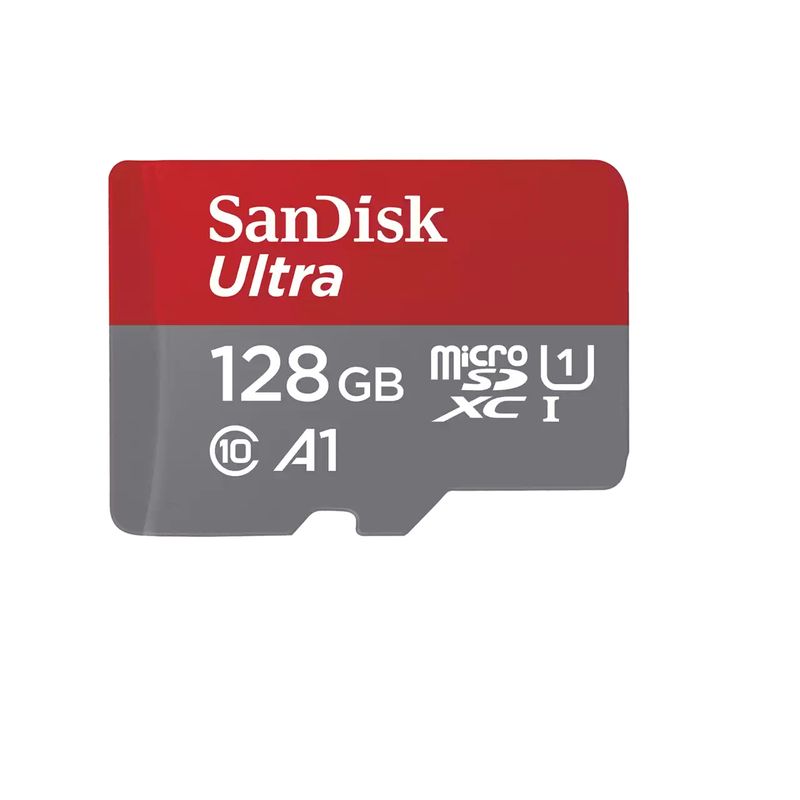 SanDisk-Ultra-128-GB-MicroSDXC-UHS-I-Classe-10--SanDisk-Ultra---Scheda-di-memoria-flash-adattatore-da-microSDXC-a-SD-in-