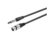 Vivolink-PROAUDXLRFJACKS1-cavo-audio-1-m-XLR-6.35mm-Nero--XLR-F-to-Stereo-Jack-6.35mm---Cable-1-meter---Warranty-144M-