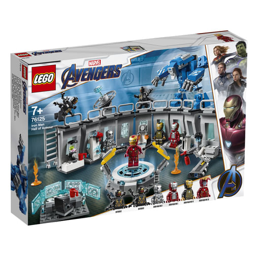 Sala-delle-Armature-di-Iron-Man---Lego-Marvel-Super-Heroes-76125