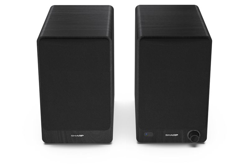 Sharp-Bookshelf-Speakers-altoparlante-2-vie-Nero-Con-cavo-e-senza-cavo-60-W--Bookshelf-Speakers---Loudspeaker-2-Way-Blac