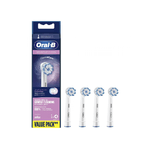 Braun Oral-B EB 60-4 testina per spazzolino 4 pz Blu, Bianco