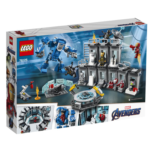 Sala-delle-Armature-di-Iron-Man---Lego-Marvel-Super-Heroes-76125