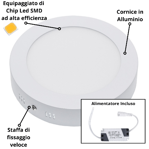 Plafoniera-led-soffitto-12watt-slim-tonda-alimentatore-incluso-----temperatura-colore-lampada-6000k-bianco-freddo-co...