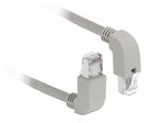 DeLOCK---Patch-Kabel---RJ-45--M--nach-oben-gewinkelt-bis-RJ-45--M--nach-unten-gewinkelt---50cm---S-FTP---CAT-6a---geschi