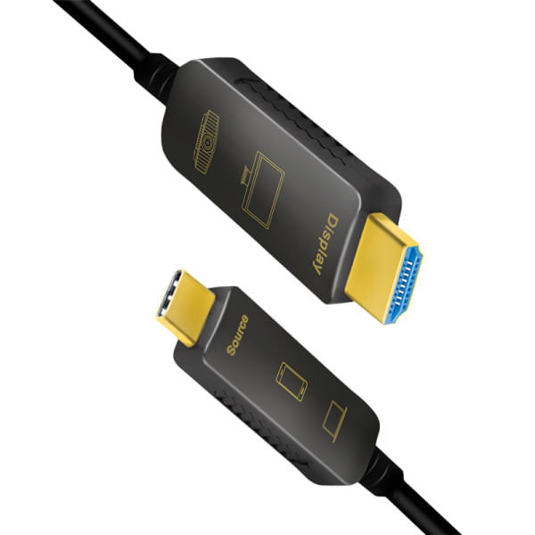 Cavo-USB-C-HDMI-4K-60Hz-LogiLink-10m-nero