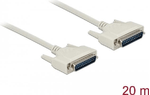 Delock---Kabel-seriell---DB-25--M--bis-DB-25--M----200m---Daumenschrauben---beige--84539-