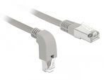 DeLOCK---Patch-Kabel---RJ-45--M--nach-unten-gewinkelt-bis-RJ-45--M--gerade---10m---058-cm---S-FTP---CAT-6---halogenfre