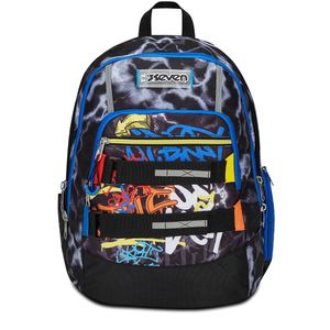 Seven 200102409-899 zaino Zaino scolastico Multicolore Poliestere