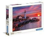 --CLEMENTONI-Portland-head-light-puzzle-500-pezzi