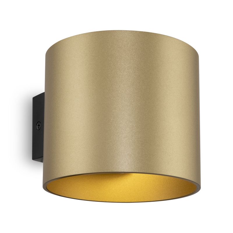 Applique-Da-Parete-Moderno-Rond-Alluminio-Oro-1-Luce-G9-50W