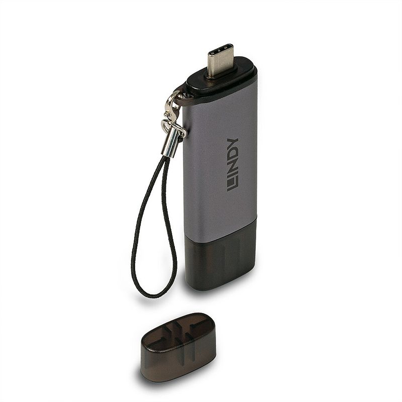 Lindy-Lettore-Di-Schede-Sd-Microsd-Usb-3.2-Tipo-C-E-A