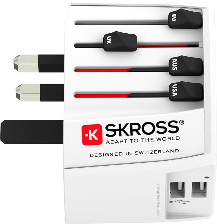 SKROSS-World-Adapter-MUV-2-x---USB-A-Ports---Warranty-12M