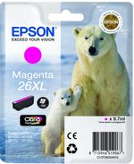 ORIGINALE-Epson-Cartuccia-d--39inchiostro-magenta-C13T26334012-26-XL-700-pagine-97ml-Cartuccie-d-inchiostro-XL