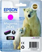 ORIGINALE-Epson-Cartuccia-d--39inchiostro-magenta-C13T26334012-26-XL-700-pagine-97ml-Cartuccie-d-inchiostro-XL