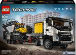 Autocarro-Volvo-FMX-ed-Escavatore-elettrico-EC230---Lego-Technic-42175