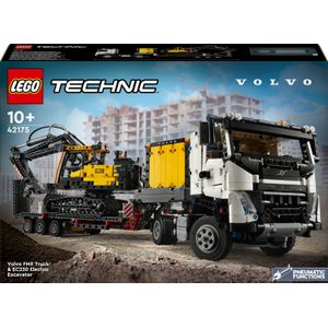 Lego Autocarro Volvo FMX ed Escavatore elettrico EC230 - Lego Technic 42175