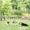 Outsunny-Rete-di-Recinzione-in-Acciaio-e-PVC-per-Spazi-Esterni-Rotolo-da-25m-e-Altezza-1.7m-Verde