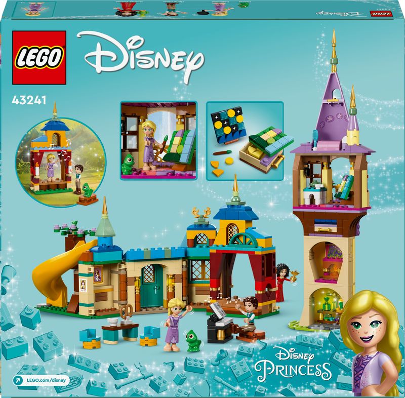 La-Torre-di-Rapunzel-e-lo-Snuggly-Duckling---Lego-Disney-43241