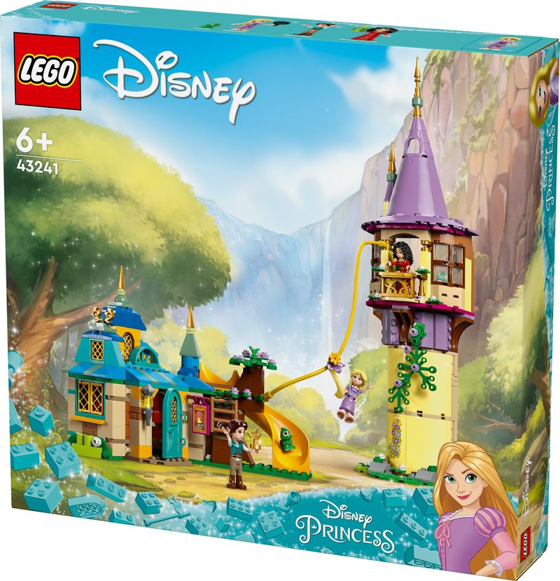 La-Torre-di-Rapunzel-e-lo-Snuggly-Duckling---Lego-Disney-43241