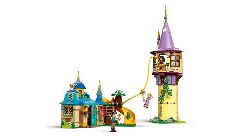 La-Torre-di-Rapunzel-e-lo-Snuggly-Duckling---Lego-Disney-43241