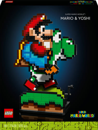 Super-Mario-World™--Mario-e-Yoshi---Lego-Super-Mario-71438