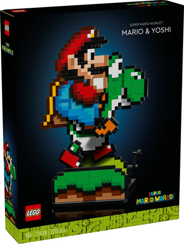 Super-Mario-World™--Mario-e-Yoshi---Lego-Super-Mario-71438