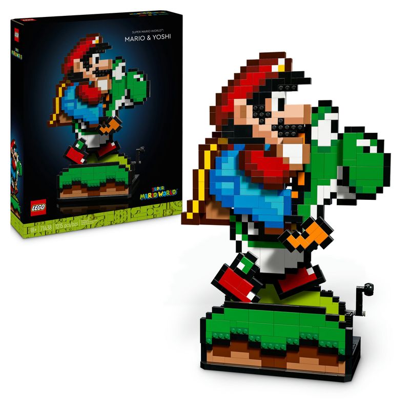 Super-Mario-World™--Mario-e-Yoshi---Lego-Super-Mario-71438