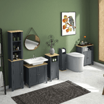 kleankin-Mobiletto-Bagno-a-3-Ripiani-in-MDF-e-Truciolato-con-Ripiano-Interno-Regolabile-60x30x80.5-cm