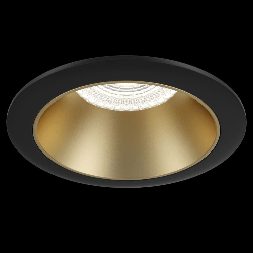 Faretto-Da-Incasso-Moderno-Share-Alluminio-Nero-1-Luce-Diffusore-Oro-15W