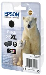 ORIGINALE-Epson-Cartuccia-d--39inchiostro-nero-C13T26214012-26-XL-500-pagine-121ml-Cartuccie-d-inchiostro-XL