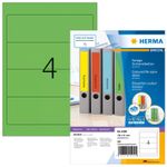 HERMA SuperPrint - Aktenetiketten (File Folder Labels) - grün - 61 x 192 mm - 400 Stck. (100 Bogen x 4) (4299)