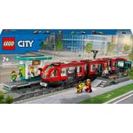 Lego Tram e fermata del tram - Lego City 60423