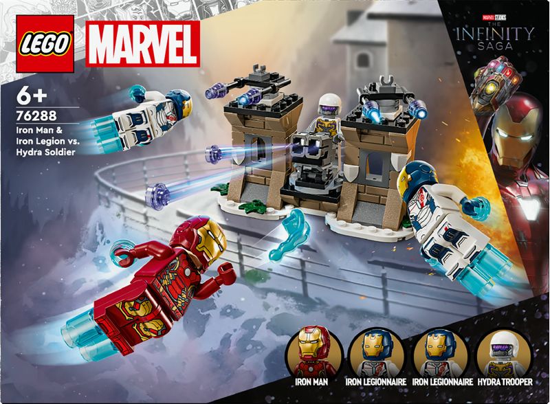 Iron-Man-e-Legione-di-ferro-vs.-Soldato-Hydra---Lego-Marvel-76288